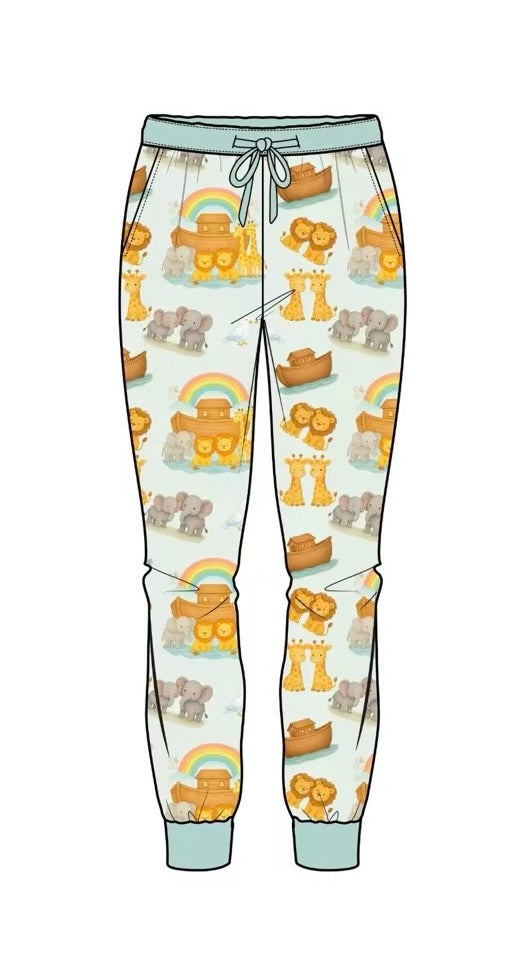 Noah’s Ark Adult Joggers