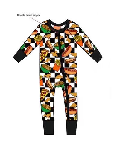 Food Checkered Zippy