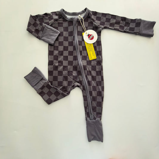 Grey Checks Zippy