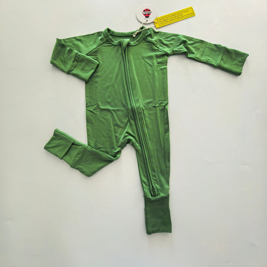 Green Solid Zippy