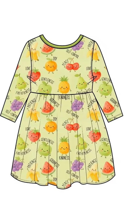 Fruit of the Spirit Twirl Dress