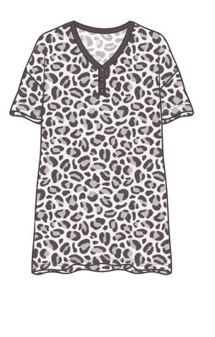 Cheetah MooMoo Nightgown