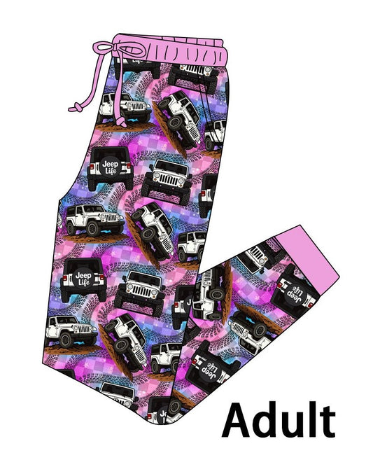Pink Jeep Joggers