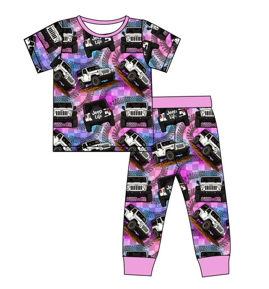 Pink Jeep Set