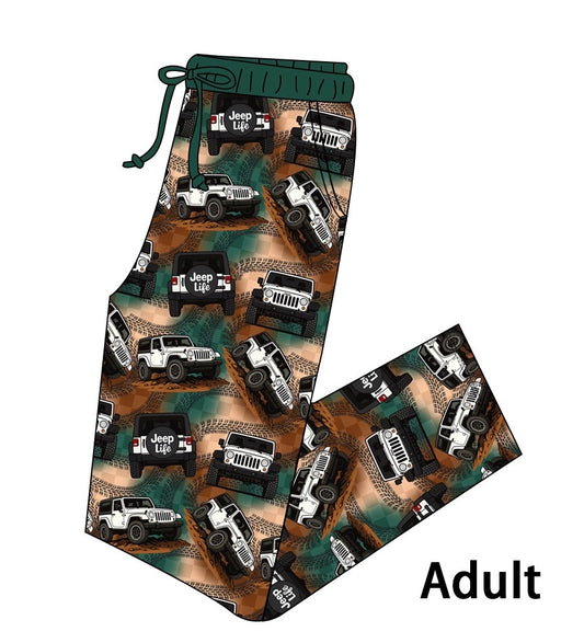 Green Jeep Lounge Pant