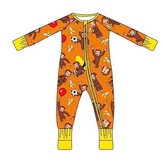 Orange Monkey Zippy