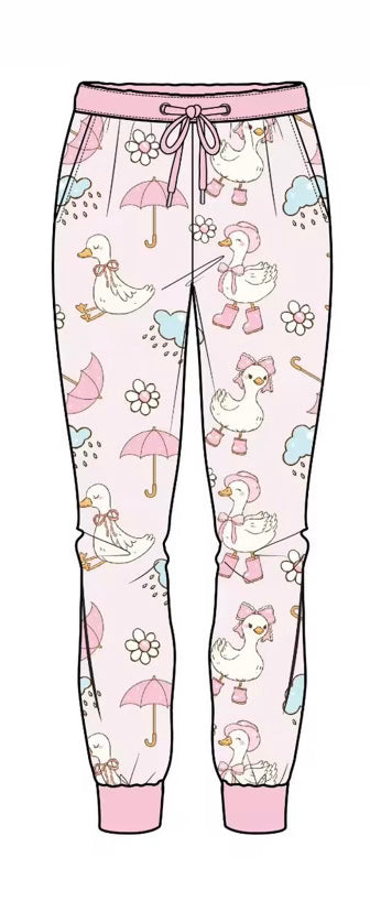 Pink Goose Adult Joggers