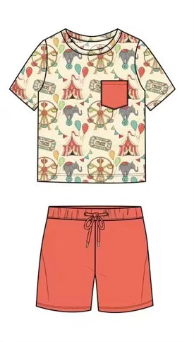 Carnival 2 piece Daywear short set