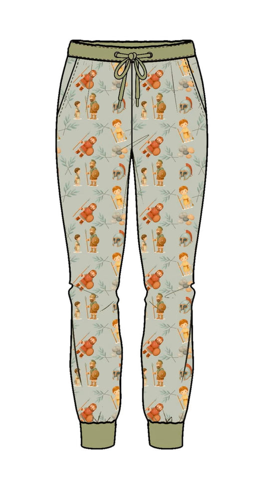 David and Goliath Adult Joggers