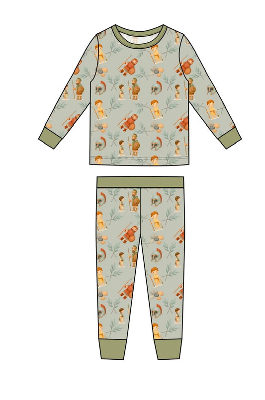 David and Goliath 2 piece PJ set