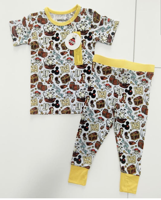 Pirates 2 pc PJ set