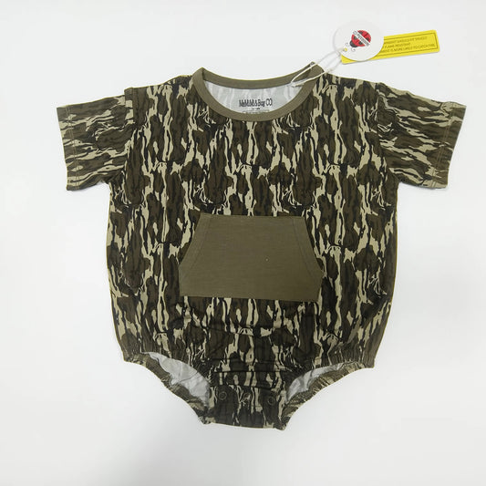 Camo Bubble Romper