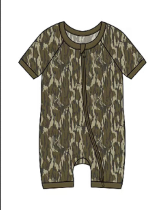 Camo Shortie Zippy